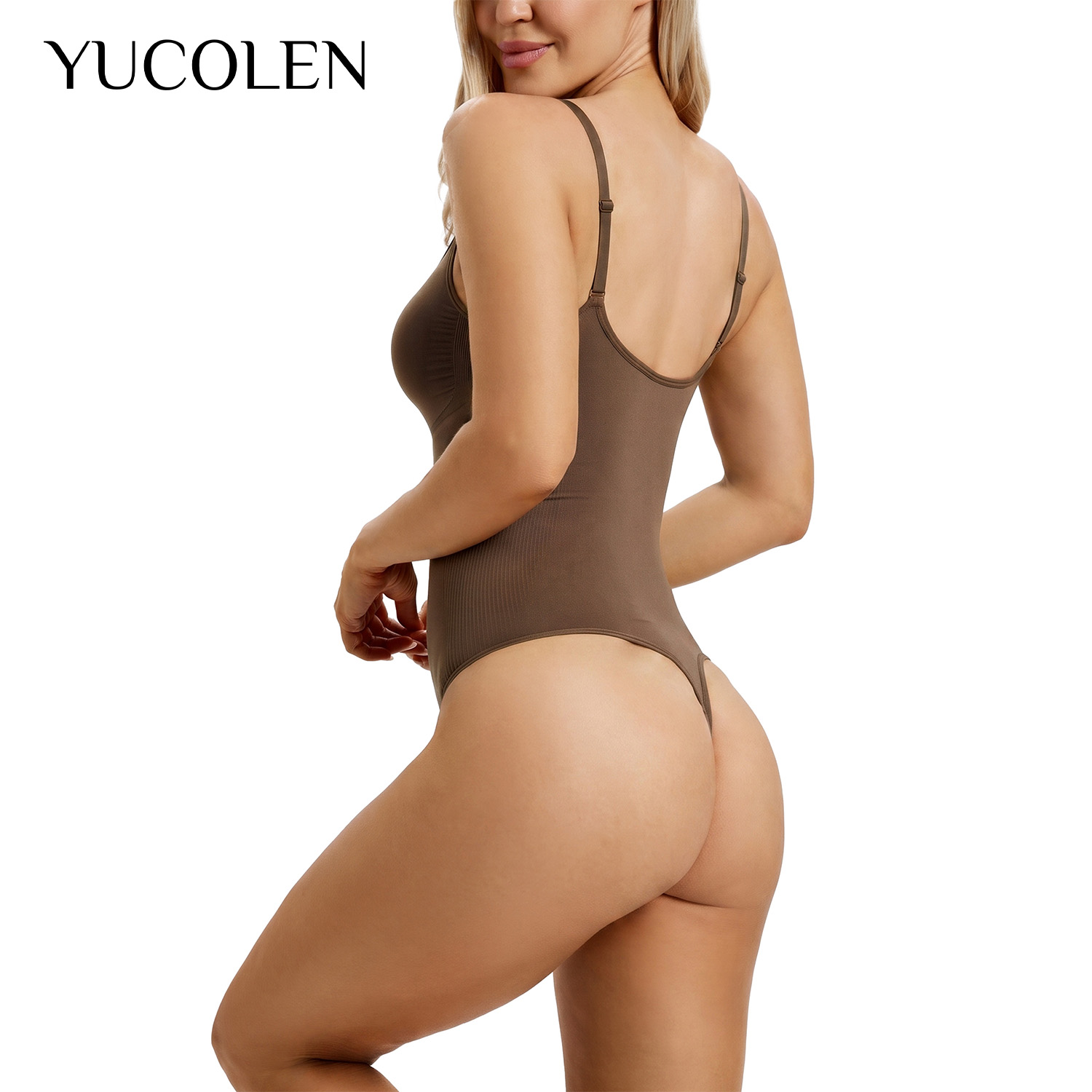 YUCOLEN Women U‑Neck Thong Bod - đánh giá và giá Shapewear Bodysuit Firm