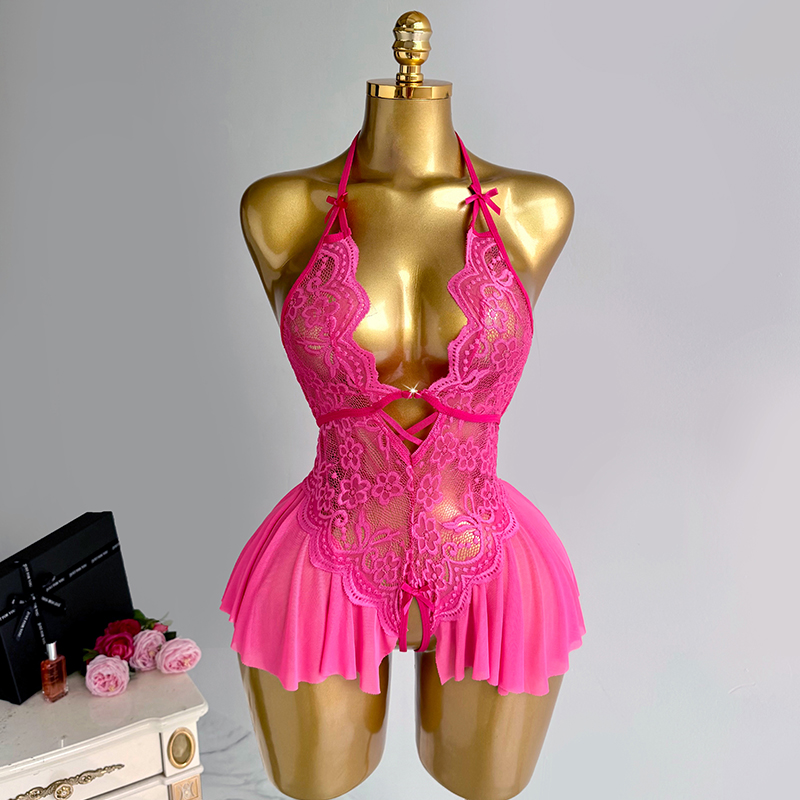 Sexy Crotchless Lingerie Women - đánh giá và giá Lace Teddy Lingerie