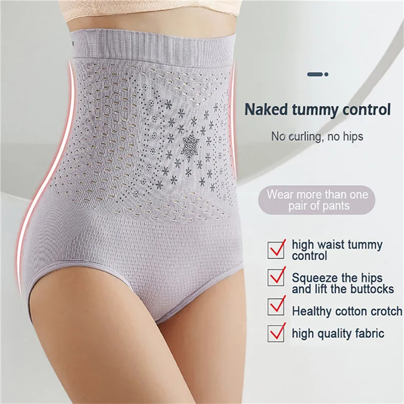 3pcs Women High Waist Compress - đánh giá và giá Seamless Underwear Women