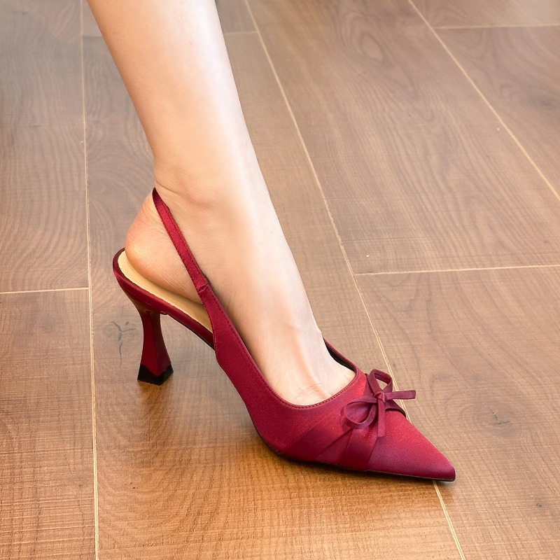 2026 Women's high heel shoes N - đánh giá và giá Slip Dress Satin